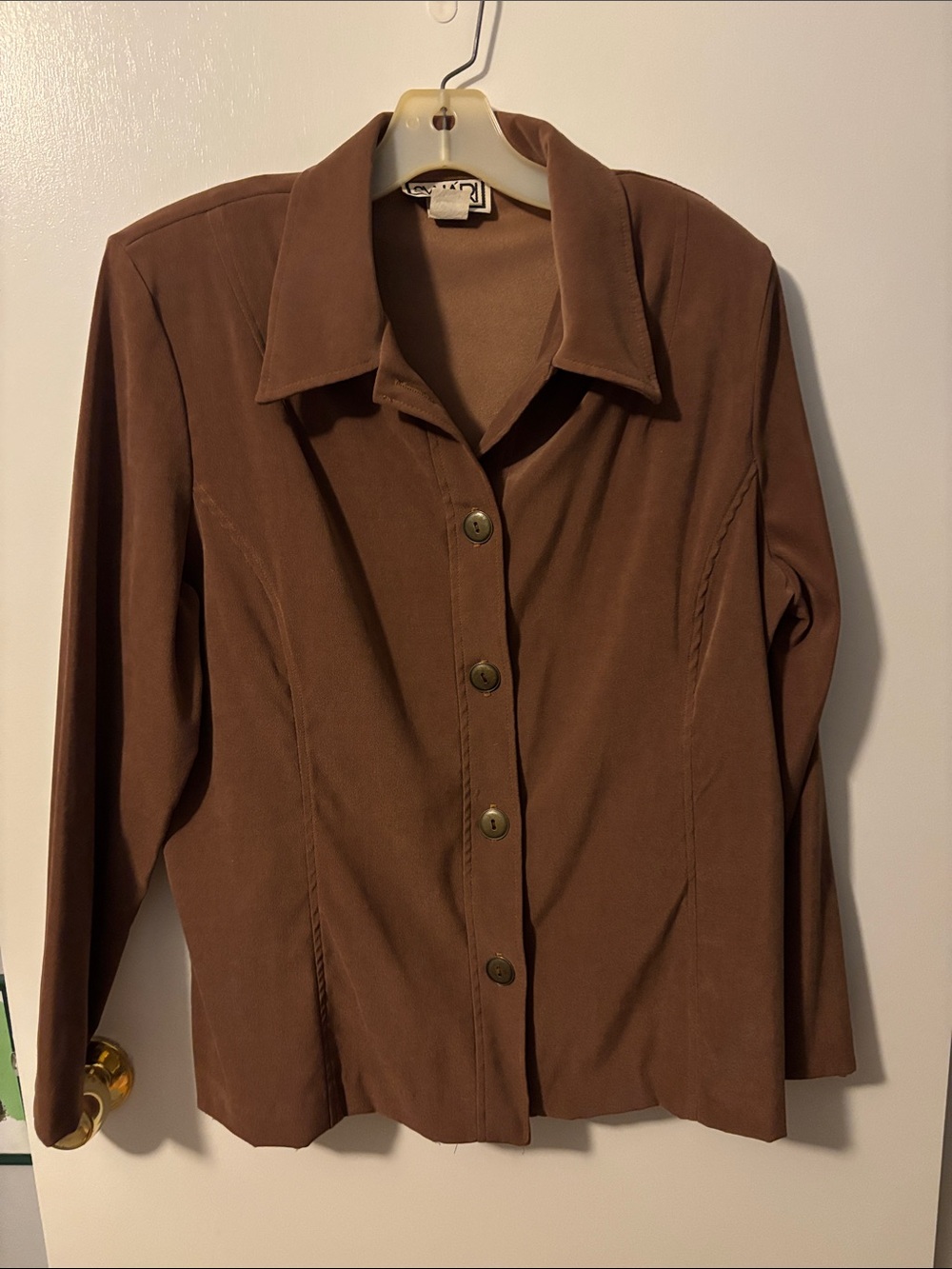 Vintage Quiet Luxury Mobwife Aesthetic Butter Soft Skirt Suit Set Size 14